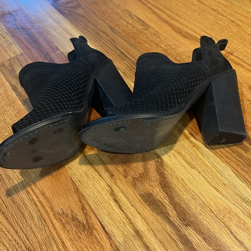 Vince Canuto peep toe bootie sandals size 8 - Picture 4 of 4